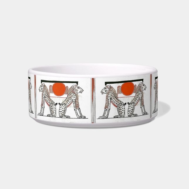 Écuelle Gods égyptiens Pet Bowl (Devant)