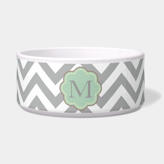 Écuelle Grey Chevron (Devant)