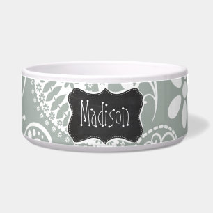 Écuelle Gris cendré ; Gris pâté ; Retro Chalkboard look