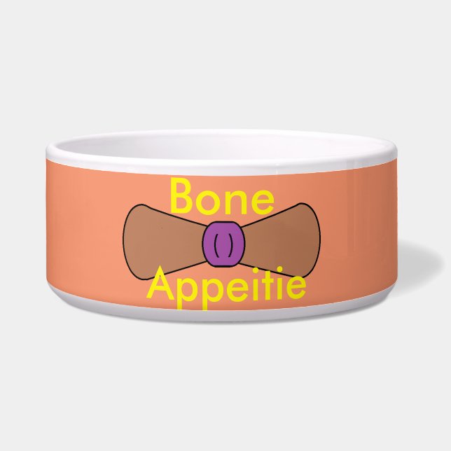 Écuelle Gros appétit d'os (Devant)