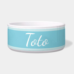 Écuelle HAMbyWhiteGlove - Nourriture de chien - Bleu clair