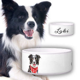Écuelle Happy Border Collie Nom du chien