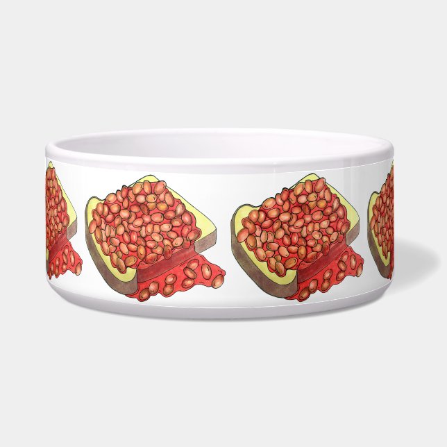 Écuelle Haricots au four Royaume-Uni Cuisine britannique (Devant)