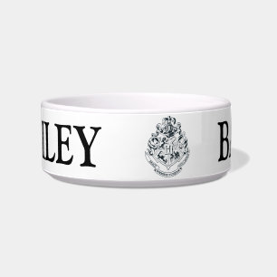 Écuelle Harry Potter   Blason de Poudlard - Noir et Blanc