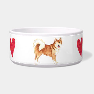 Écuelle I Love my Icelandic Sheepdog