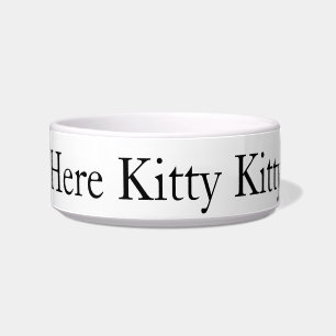 Écuelle Ici Kitty Kitty Medium Pet Bowl