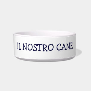 ÉCUELLE "IL NOSTRO CANE" NOTRE CHIEN ITALIEN BOWL