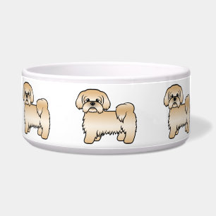 Écuelle Illustration de chien de dessin animé mignon Shih 
