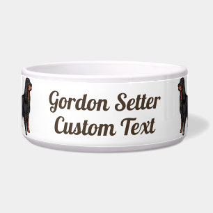 Écuelle Illustration de Setter Gordon