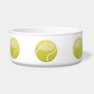 Écuelle Illustration des balles de tennis de dessin vert