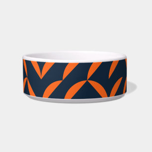 Écuelle Illustration ondulée orange, cool, moderne, tendan
