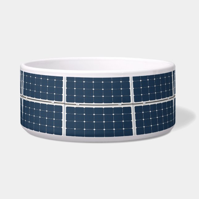 Écuelle Image amusante d'un panneau solaire (Devant)