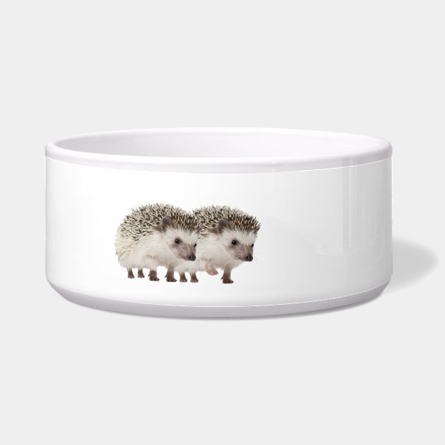 Écuelle Image de hérisson pour gros animal de compagnie (Devant)
