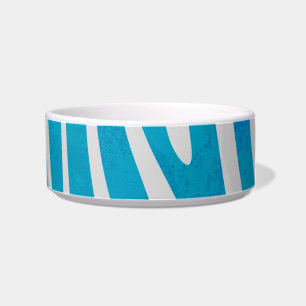Écuelle Impression en bleu et blanc Zebra