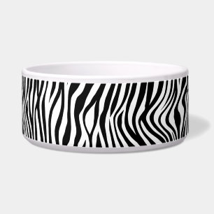 Écuelle Impression Zèbre noir et blanc
