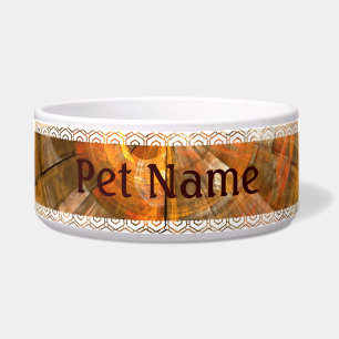 Écuelle Intégrité Abstrait Art Dog Bowl