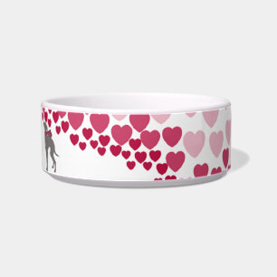 Écuelle Italien Greyhound Heat Love Chien Bowl, Silly Iggy