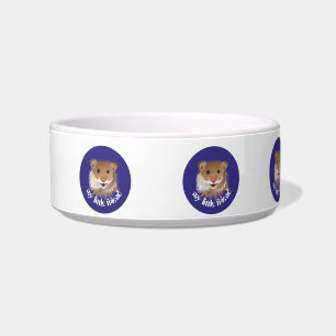 Écuelle J'adore mon petit hamster Pet Bowl