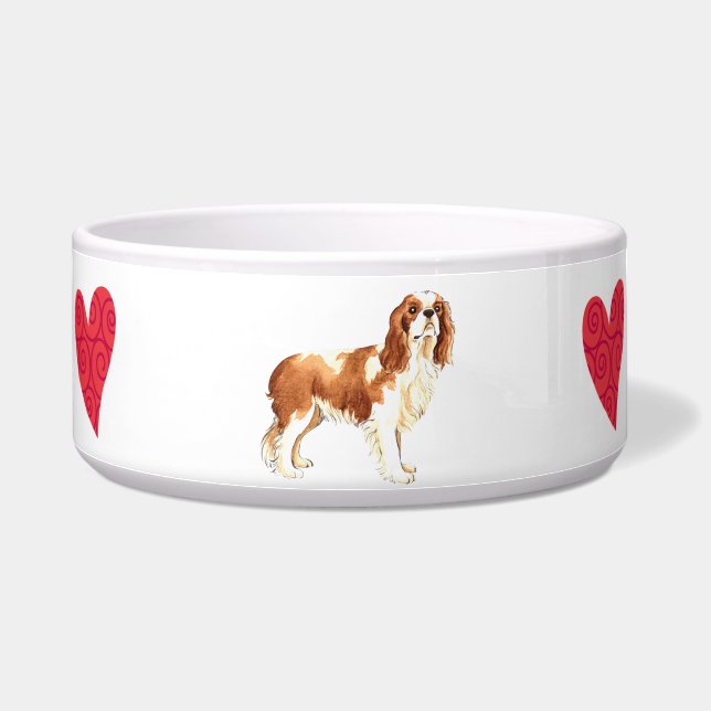 Écuelle J'aime mon Cavalier (Droite)