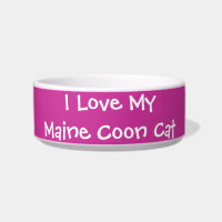 J'aime mon chat de ragondin du Maine