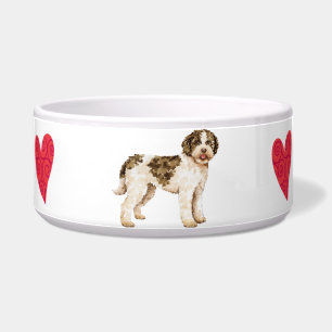 Écuelle J'aime mon Lagotto