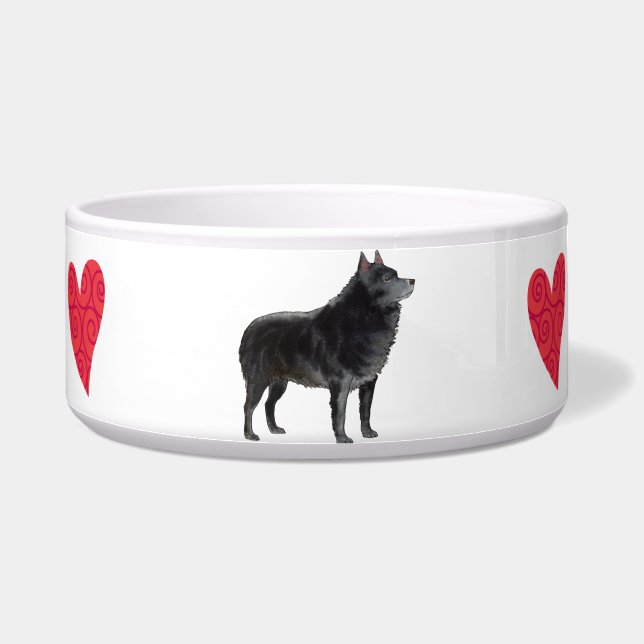 Écuelle J'aime mon Schipperke (Droite)