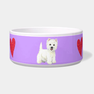 Écuelle J'aime mon Westie