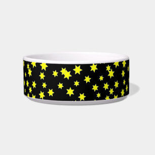 Écuelle Jaune Stars Pet Bowl