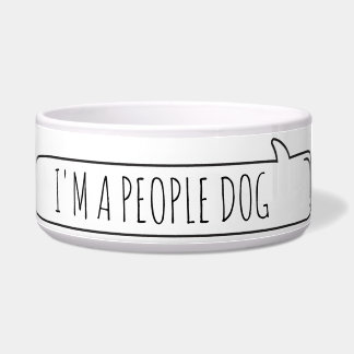 Écuelle Je suis un chien Dog Bowl