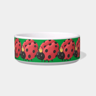 Écuelle Joli animal familier Ladybug