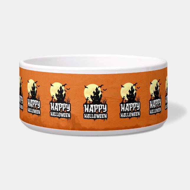 Écuelle Joyeux Halloween (Devant)