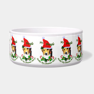 Écuelle Joyeux Noël beagle