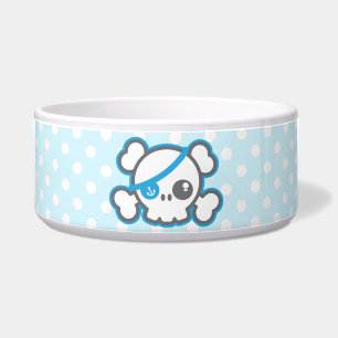 Écuelle Kawaii Pirate Skull Dog Bowl