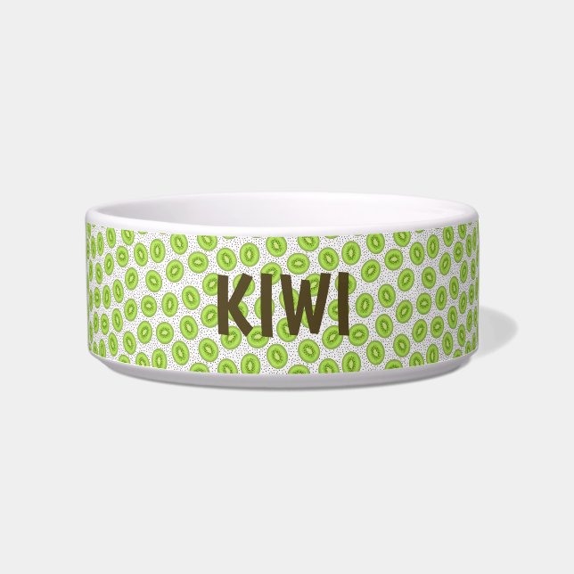 Écuelle Kiwi Graines en céramique poêle Bowl (Devant)