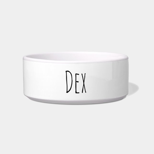 Écuelle L & D Exclusive Personnalisée Pet Bowl - M (Devant)