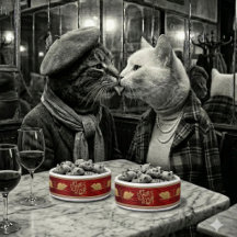La Souris d'Or_Bol à Nourriture pour Chat Personna