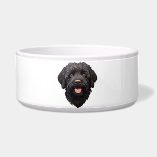 Écuelle Labradoodle Chien Noir