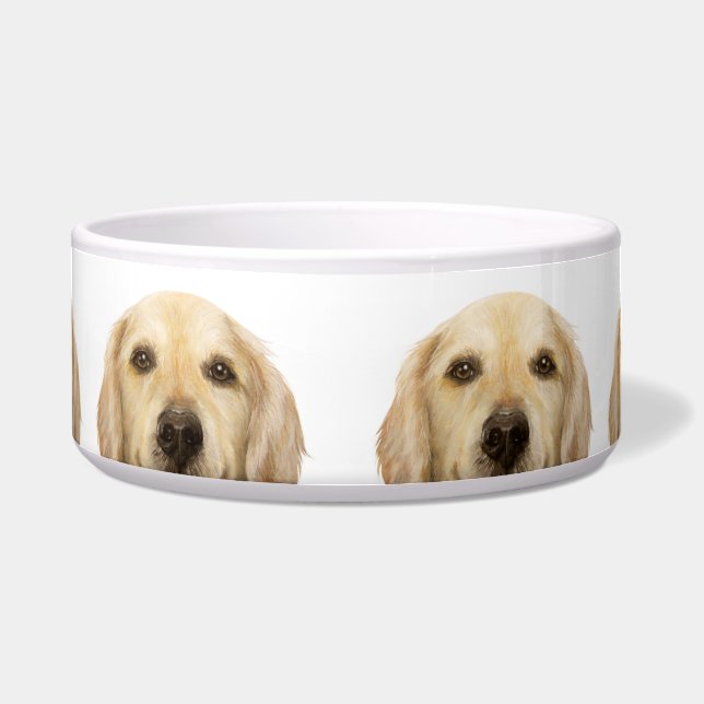 Écuelle Labrador retriever, cuvette de l'eau par le miart (Devant)