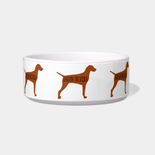 Écuelle LÂCHEZ la cuvette de chien de VIZSLA