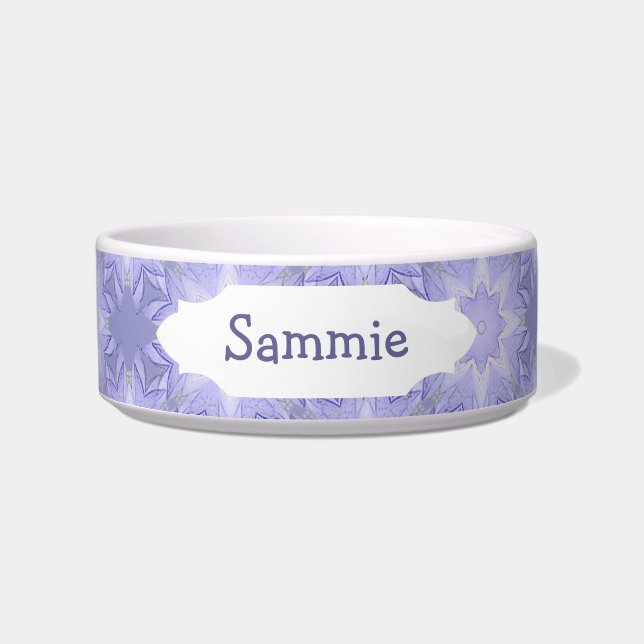Écuelle Lavande, violet, Mauve Star Motif à Customiser (Devant)