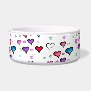 Écuelle Le bol de coeur de la Saint-Valentin