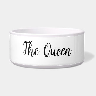 Écuelle Le bol en céramique pour animaux The Queen