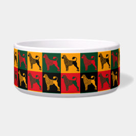 Écuelle Le chien d'eau portugais intelligent