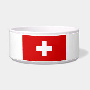 Écuelle Le drapeau de la Suisse