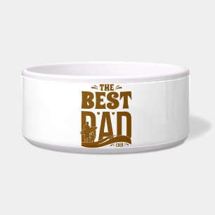Écuelle Le Meilleur Papa du Monde - Père et Enfant