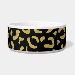Écuelle Leopard d'or, Parties scintillant d'or, Motif de l