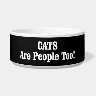 Écuelle Les CATS Sont Aussi Des Gens !
