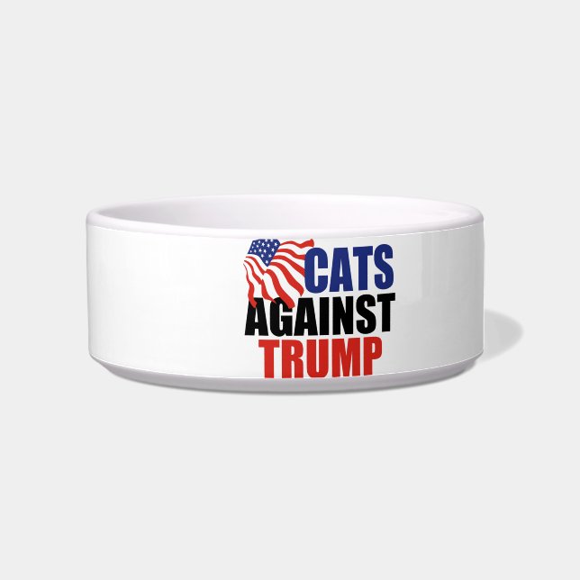 Écuelle Les chats contre Trump (Droite)