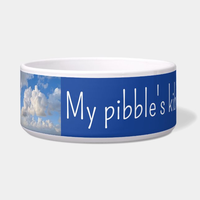 Écuelle Les croquettes de mon Pibble (Gauche)