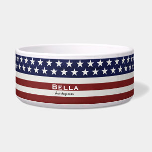 Écuelle Les Etats-Unis drapeau américain coutume